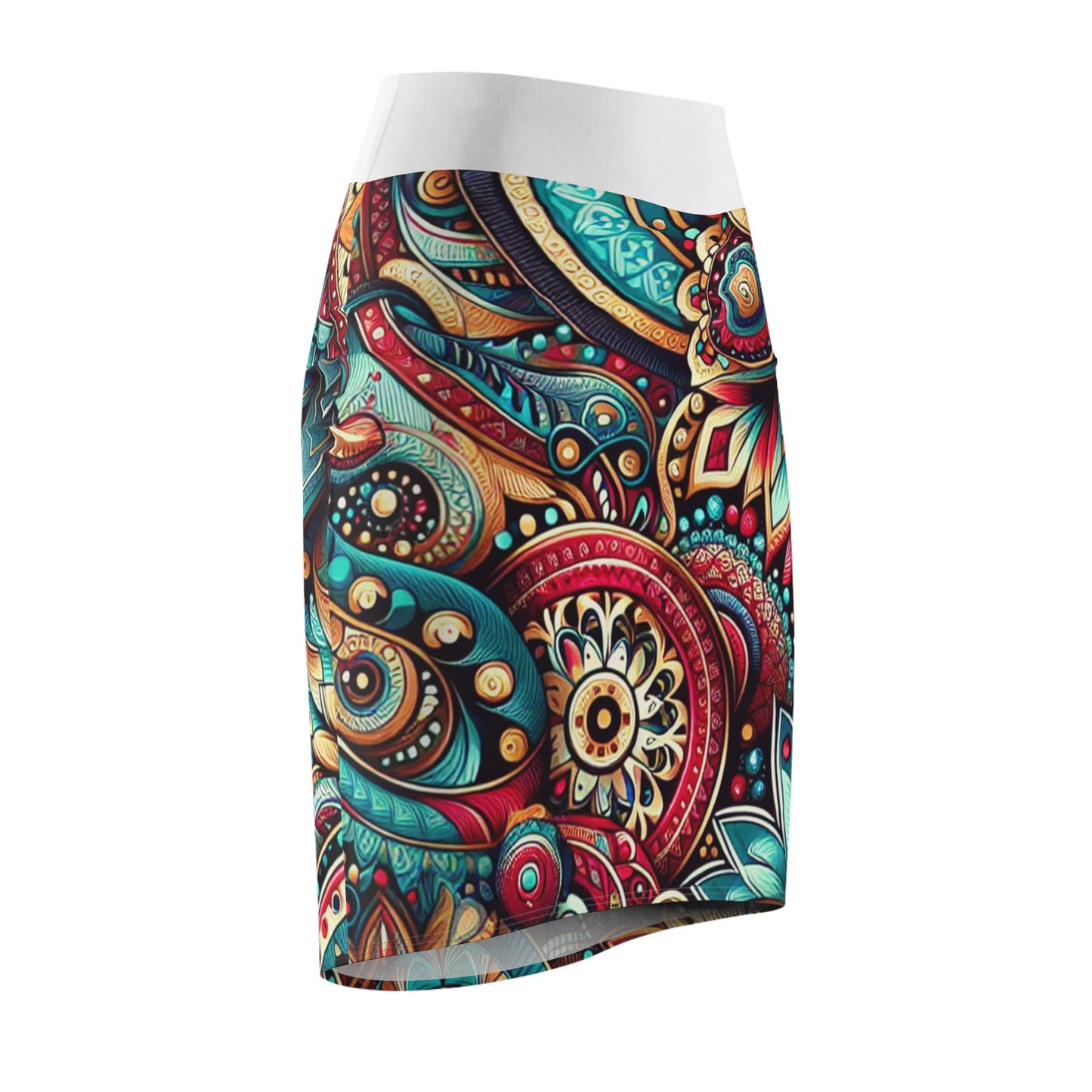 Stylish ankara pencil skirt