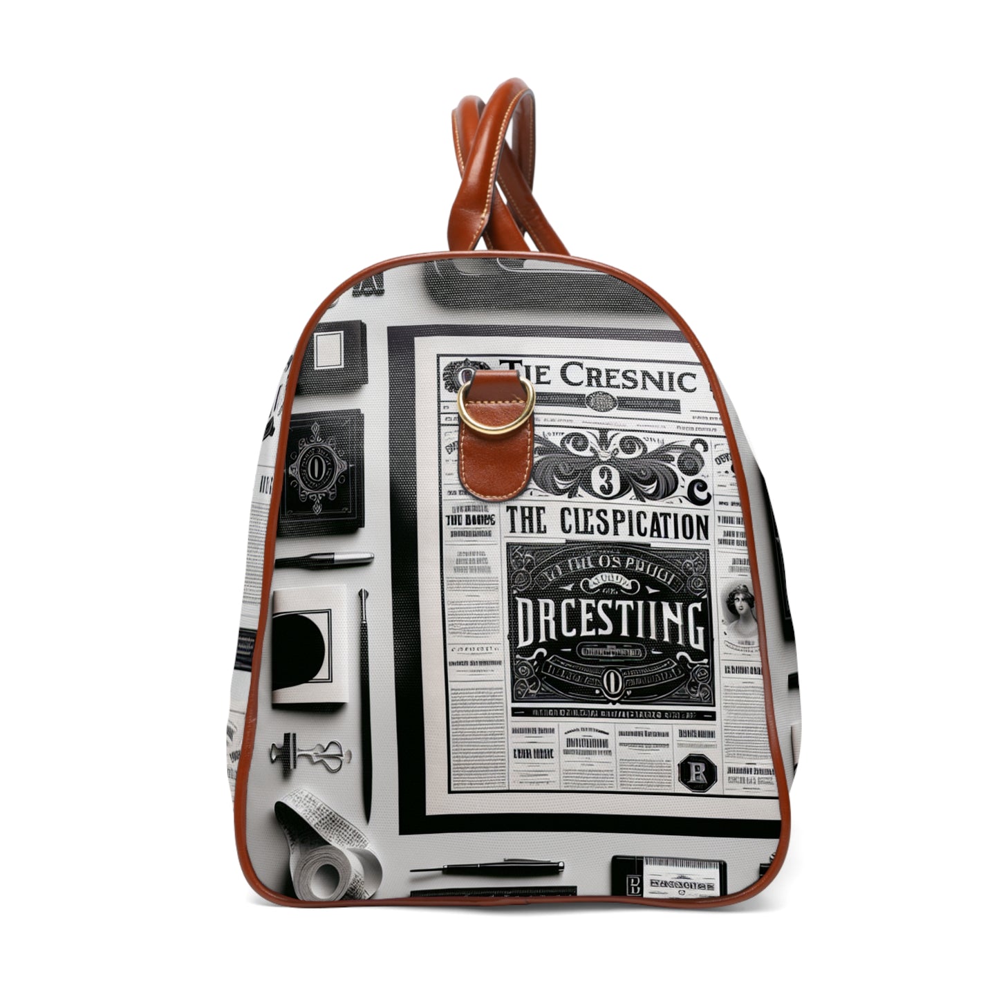 Newspaper Travel Bag