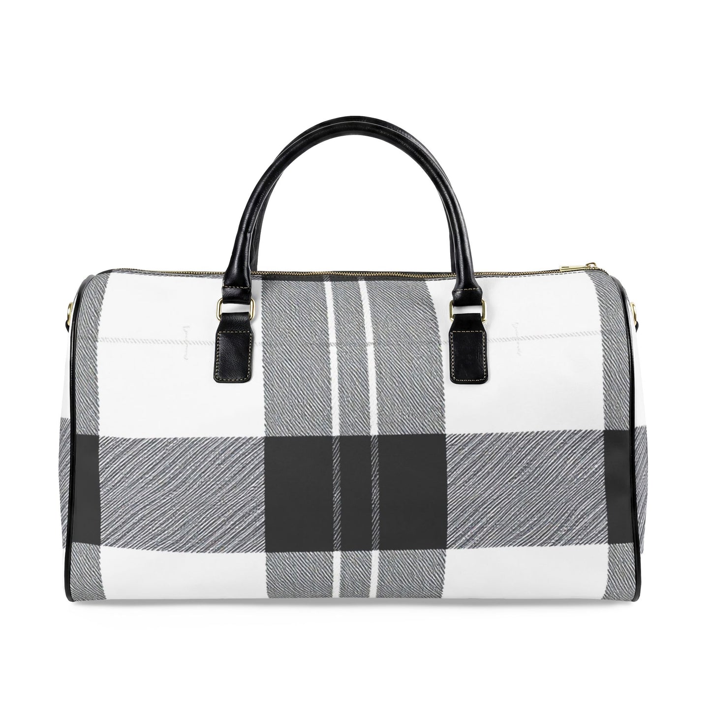 Checked Travel Bag
