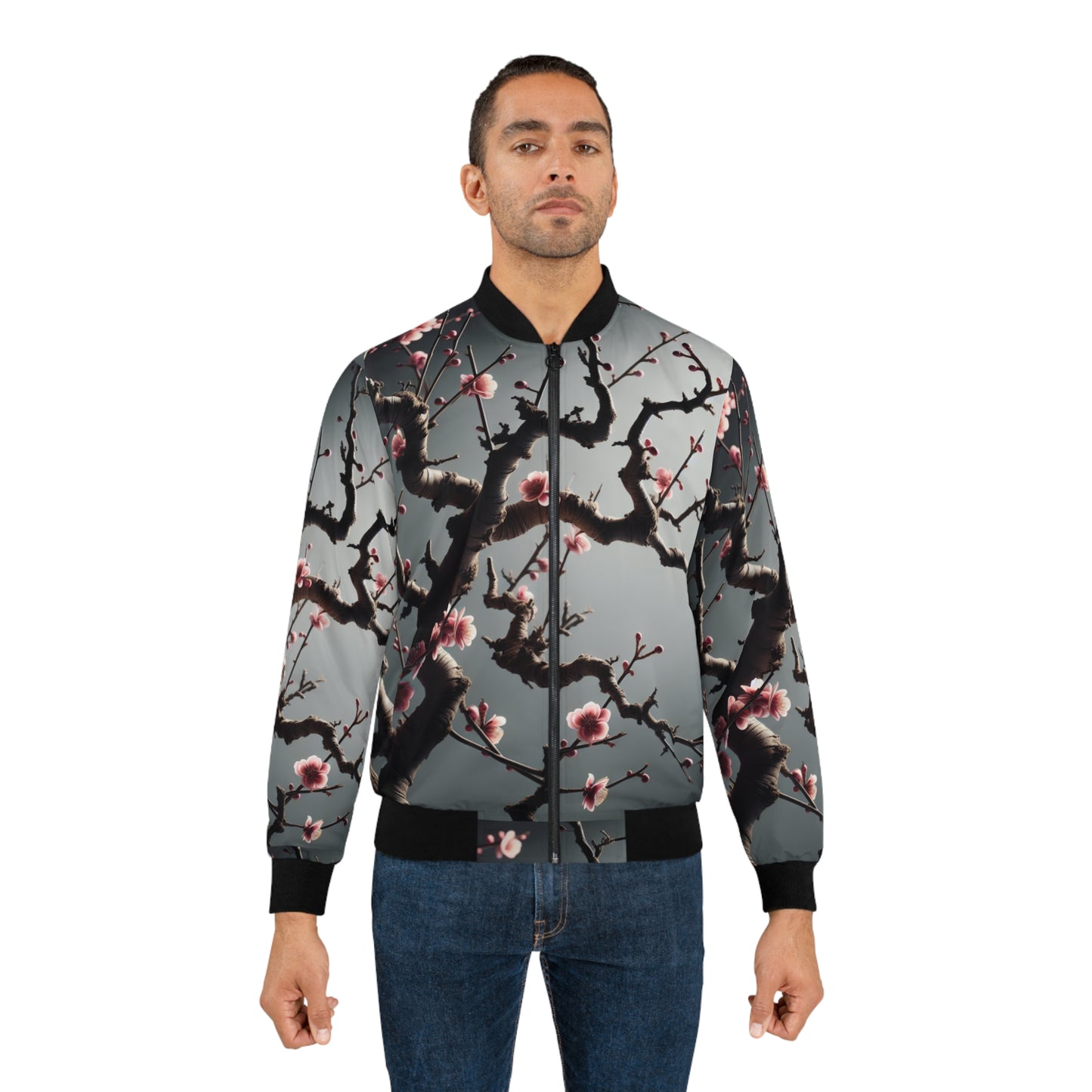 Floral Bomber Jacket