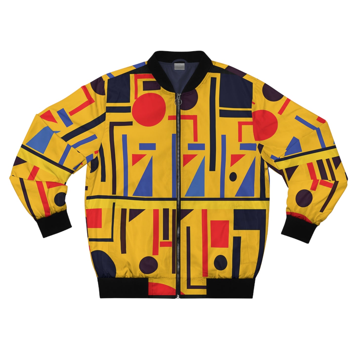 kente bomber jacket