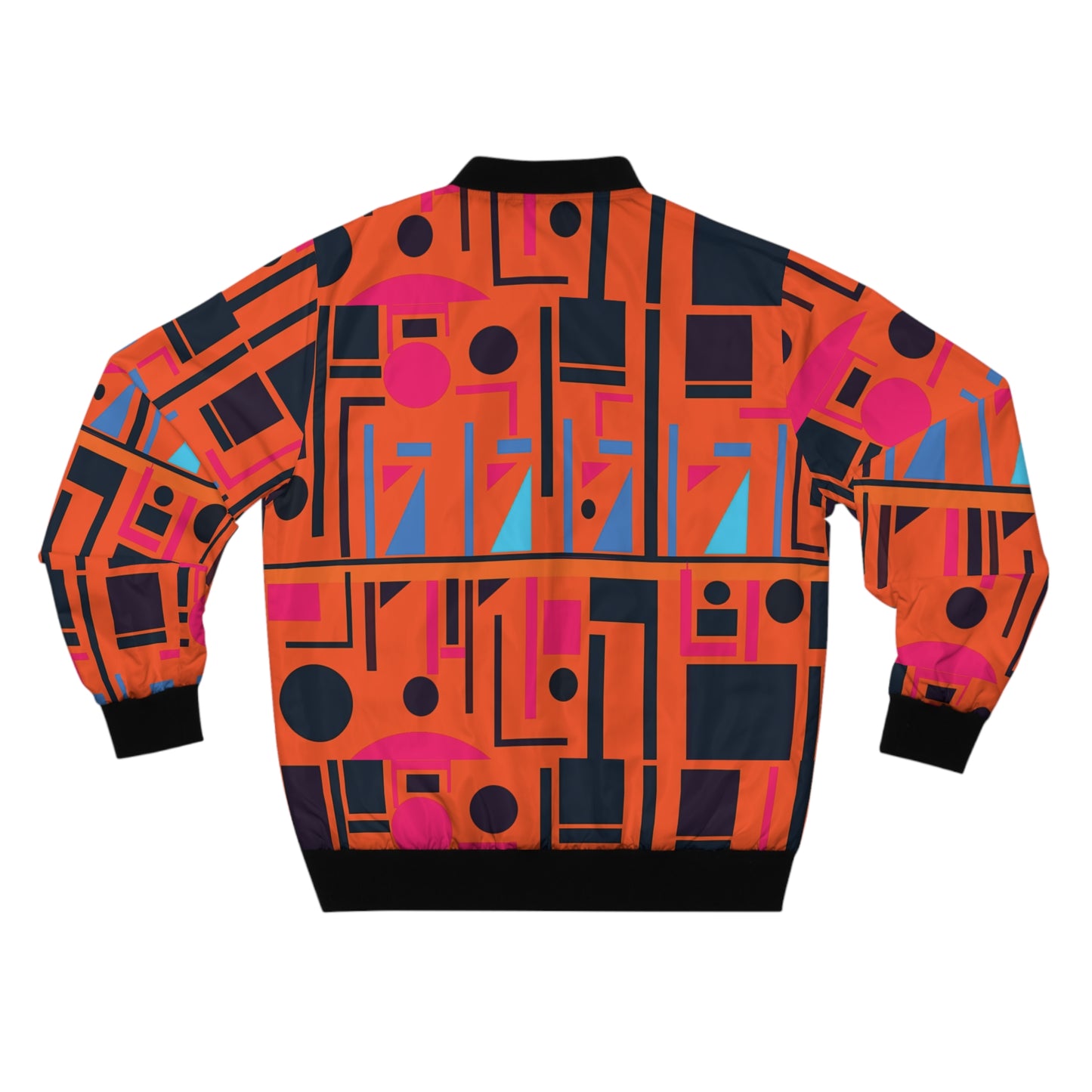 kente bomber jacket