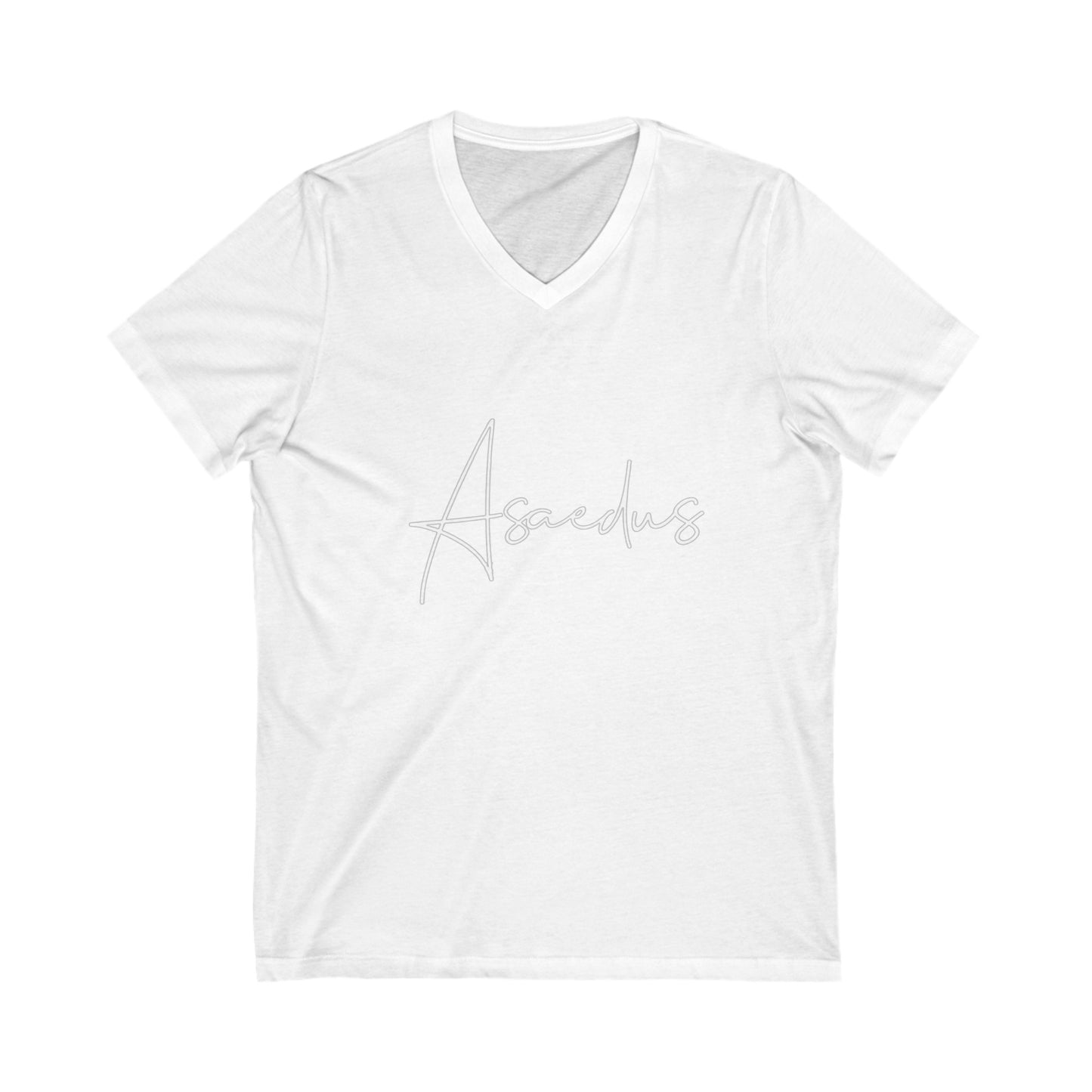 Navy Asaedus  V-Neck Tee