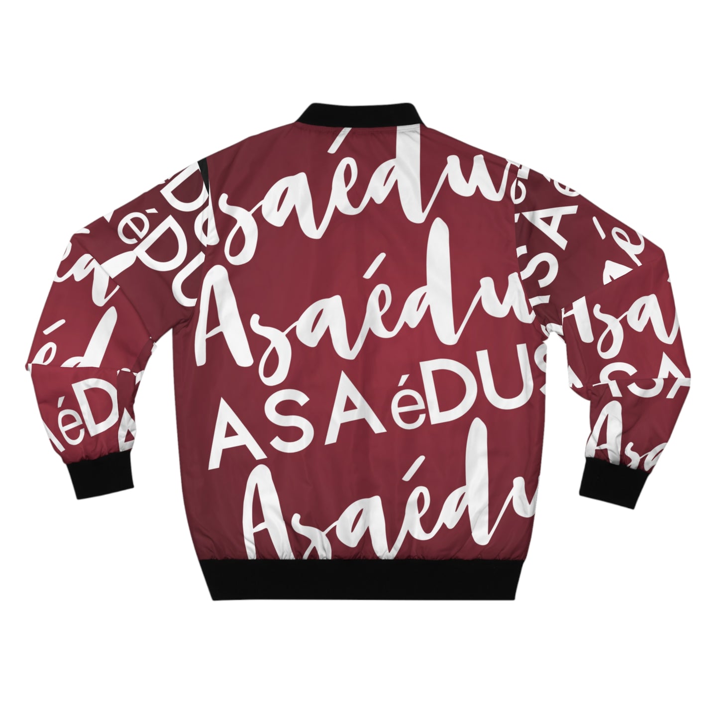 Artsy bomber jacket